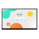Samsung LH65WAFWLGCXEN interactive whiteboard 165.1 cm (65") 3840 x 2160 pixels Touchscreen Black