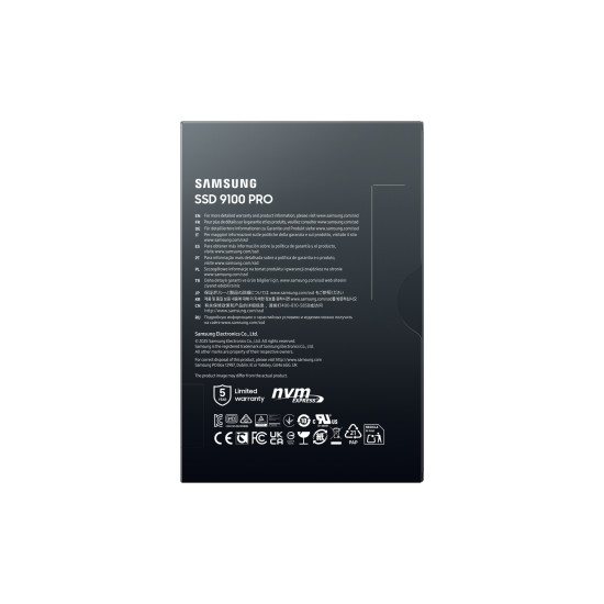 Samsung 9100 PRO PCIe® 5.0 NVMe™ M.2 SSD - 2 TB Samsung 9100 PRO PCIe® 5.0 NVMe™ M.2 SSD - 2 TB