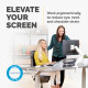 Fellowes Eppa 9683201 monitor mount / stand 101.6 cm (40") Desk White Fellowes Eppa 9683201 monitor mount / stand 101.6 cm (40") Desk White