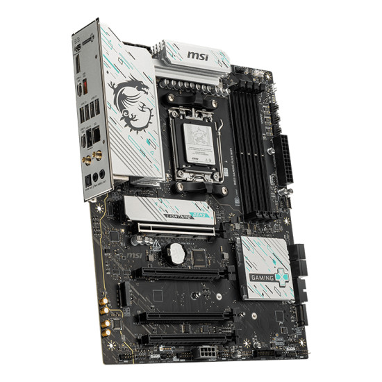 Mainboard|MSI|AMD B850|SAM5|ATX|Memory DDR5|Memory slots 4|4xPCI-Express 16x|3xM.2|1xDisplayPort|1xAudio-In|1xAudio-Out|1xMicrophone|4xUSB 2.0|2xUSB 3.2|2xUSB-C|1xOptical S/PDIF|1xRJ45|B850GAMINGPLUSWIFI Mainboard|MSI|AMD B850|SAM5|ATX|Memory DDR5|Memory slots 4|4xPCI-Express 16x|3xM.2|1xDisplayPort|1xAudio-In|1xAudio-Out|1xMicrophone|4xUSB 2.0|2xUSB 3.2|2xUSB-C|1xOptical S/PDIF|1xRJ45|B850GAMINGPLUSWIFI