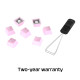 HyperX Rubber Keycaps - Gaming Accessory Kit - Pink (US Layout) HyperX Rubber Keycaps - Gaming Accessory Kit - Pink (US Layout)