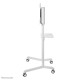 NEWSTAR MOBILE FLAT SCREEN FLOOR STAND (HEIGHT: 160 CM) 37-70" WHITE