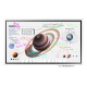 Samsung WM65B interactive whiteboard 165.1 cm (65") 3840 x 2160 pixels Touchscreen Grey, White