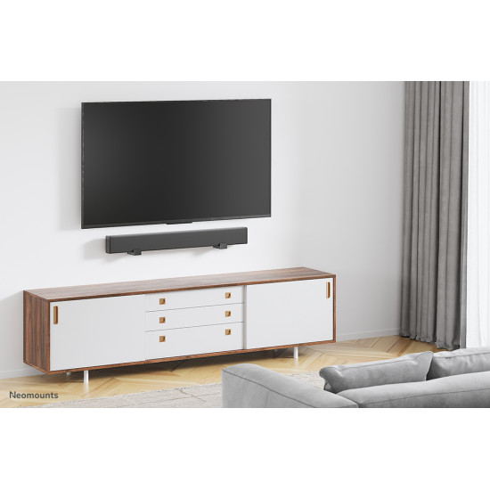 Neomounts AWL29-550BL1 Videobar/soundbar holder wall - max 15 kg - universal