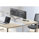 Neomounts DS70-810BL2 Monitor arm 17-32" - gas spring - space saving - 180°-stop Neomounts DS70-810BL2 Monitor arm 17-32" - gas spring - space saving - 180°-stop