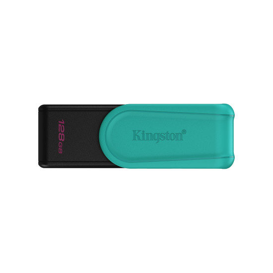 Kingston Technology DataTraveler 128GB Portable USB 3.2 Gen 1 Exodia S (Black/Turquoise) Kingston Technology DataTraveler 128GB Portable USB 3.2 Gen 1 Exodia S (Black/Turquoise)