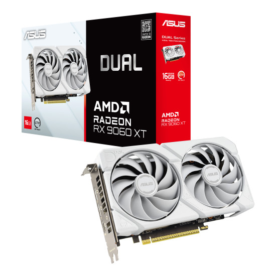 DUAL-RX9060XT-16G-WHITE DUAL-RX9060XT-16G-WHITE