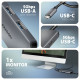 HMC-5H8K USB 5Gbps hub 2x USB-A USB-C HDMI 8k/30Hz PD 100W kabel USB-C