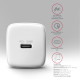 MOBILE CHARGER WALL USB-C 30W/1PORT WHITE ACU-PD30W AXAGON MOBILE CHARGER WALL USB-C 30W/1PORT WHITE ACU-PD30W AXAGON