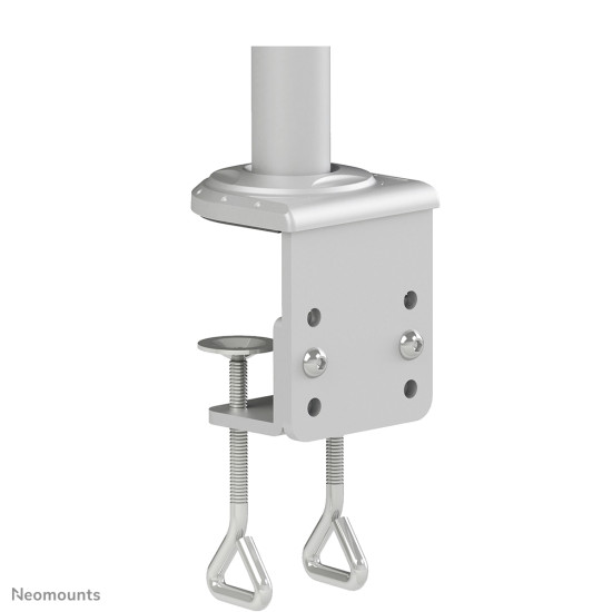 NEWSTAR FLAT SCREEN DESK MOUNT (CLAMP)  10-27" SILVER
