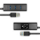HUE-S2BL 4x USB 3.0 CHARGING hub w. 1.2m cable, power micro USB