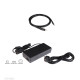 The CSV-1562 is an USB3.2 Gen1 Type-C Universal Triple 4K30Hz Charging Docking Station and is DisplayLink® Certified. The Universal Charging Dock