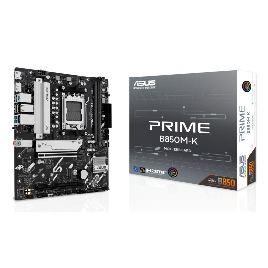 ASUS PRIME B850M-K AMD B850 Socket AM5 micro ATX ASUS PRIME B850M-K AMD B850 Socket AM5 micro ATX