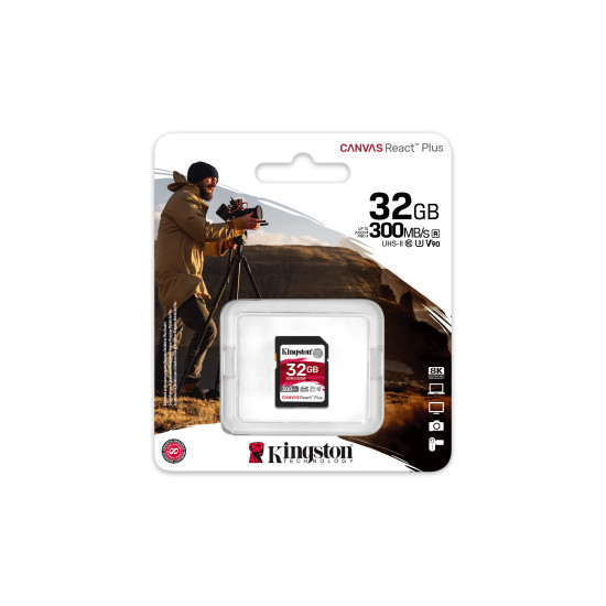 MEMORY SDHC 32GB C10/SDR2/32GB KINGSTON