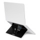 R-Go Tools Laptop stand R-Go Riser Attachable, adjustable, integrated with your laptop, aluminum, black