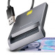 CARD READER FLAT SMARTCARD/ID/USB2.0 1.3M CRE-SM3T AXAGON CARD READER FLAT SMARTCARD/ID/USB2.0 1.3M CRE-SM3T AXAGON