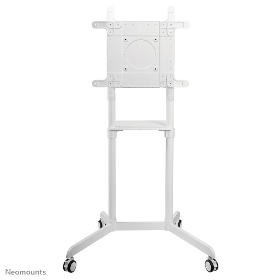 NEWSTAR MOBILE FLAT SCREEN FLOOR STAND (HEIGHT: 160 CM) 37-70" WHITE