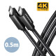 Axagon BUCM32-CM05AB USB cable USB 3.2 Gen 2x2 0.5 m USB C Black Axagon BUCM32-CM05AB USB cable USB 3.2 Gen 2x2 0.5 m USB C Black