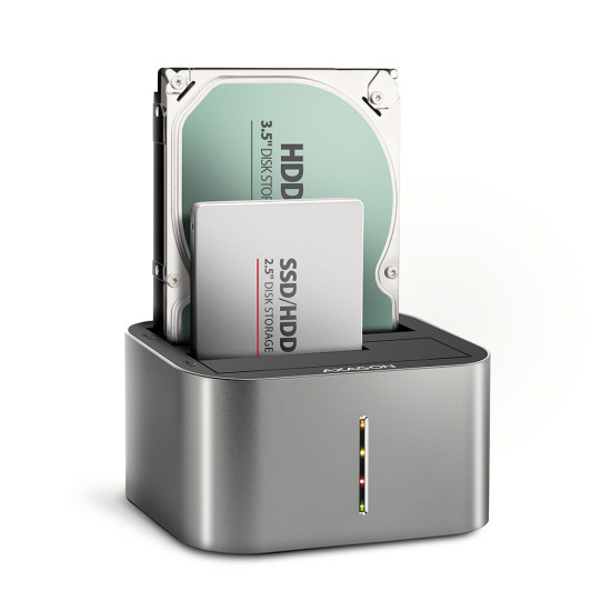 Axagon ADSA-DC SuperSpeed USB DUAL 2.5"/3.5" HDD/SSD DUAL dock