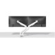 Neomounts DS70-250WH2 Monitor arm 17-32" - gas spring - Topfix - 180°-stop Neomounts DS70-250WH2 Monitor arm 17-32" - gas spring - Topfix - 180°-stop