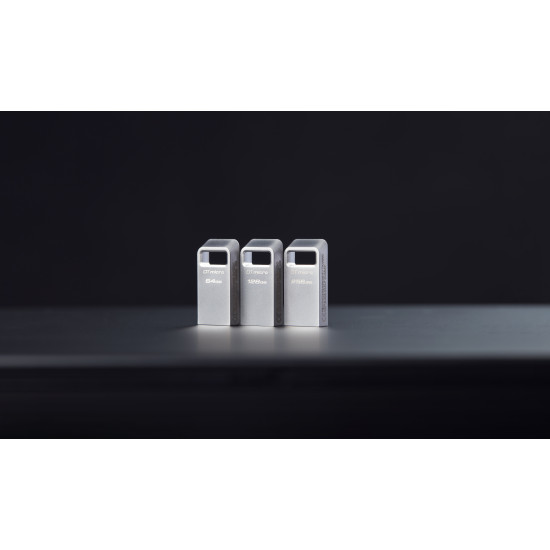 Kingston Technology DataTraveler 256GB Micro 200MB/s Metal USB 3.2 Gen 1 Kingston Technology DataTraveler 256GB Micro 200MB/s Metal USB 3.2 Gen 1