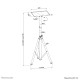 Neomounts NS-FS200BLACK Floor stand 10-32"