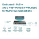 TP-Link 6-Port Gigabit Desktop Switch with 3-Port PoE+ and 1-Port PoE++ TP-Link 6-Port Gigabit Desktop Switch with 3-Port PoE+ and 1-Port PoE++