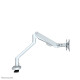 Neomounts FPMA-D750SILVER2 Monitor arm 10-32" - gas spring - Topfix - 180°-stop Neomounts FPMA-D750SILVER2 Monitor arm 10-32" - gas spring - Topfix - 180°-stop