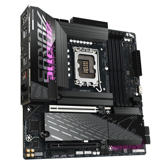 GIGABYTE B860M AORUS ELITE WIFI6E Motherboard - Intel Core Ultra Series CPUs, 12+1+2+1 Phases VRM, up to 9200MHz DDR5, 1xPCIe 5.0 + 2xPCIe 4.0 M.2, 2.5GbE LAN, WIFI 6E, Thunderbolt GIGABYTE B860M AORUS ELITE WIFI6E Motherboard - Intel Core Ultra Series CPUs, 12+1+2+1 Phases VRM, up to 9200MHz DDR5, 1xPCIe 5.0 + 2xPCIe 4.0 M.2, 2.5GbE LAN, WIFI 6E, Thunderbolt