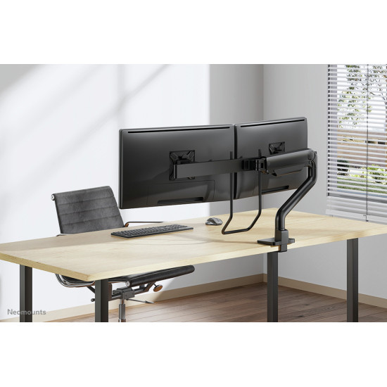 Neomounts DS75S-950BL2 Monitor arm 17-32" - gas spring - Topfix - 180°-stop Neomounts DS75S-950BL2 Monitor arm 17-32" - gas spring - Topfix - 180°-stop