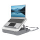 Fellowes Laptop Carry Case with Built-in Laptop Stand - Breyta Lockable Laptop Carry Case for Hybrid Working & Laptops Up To 14"/4KG - White Fellowes Laptop Carry Case with Built-in Laptop Stand - Breyta Lockable Laptop Carry Case for Hybrid Working & Laptops Up To 14"/4KG - White