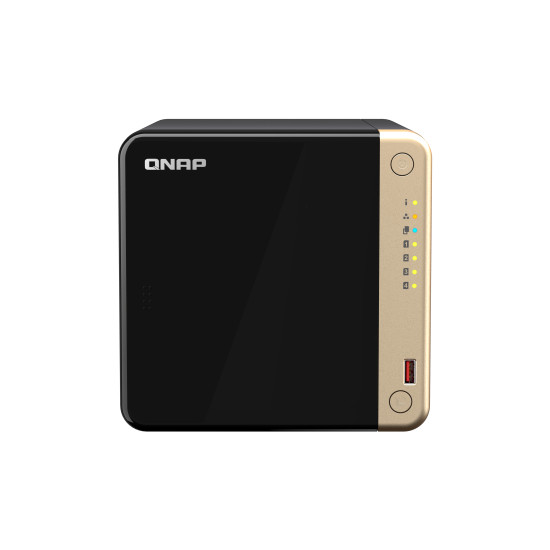 QNAP TS-464 NAS Tower Intel® Celeron® N5095 8 GB DDR4 0 TB QNAP QTS Black QNAP TS-464 NAS Tower Intel® Celeron® N5095 8 GB DDR4 0 TB QNAP QTS Black