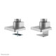 Neomounts NM-D775DXSILVER Monitor arm 10-32" - gas spring - Topfix - 180°-stop