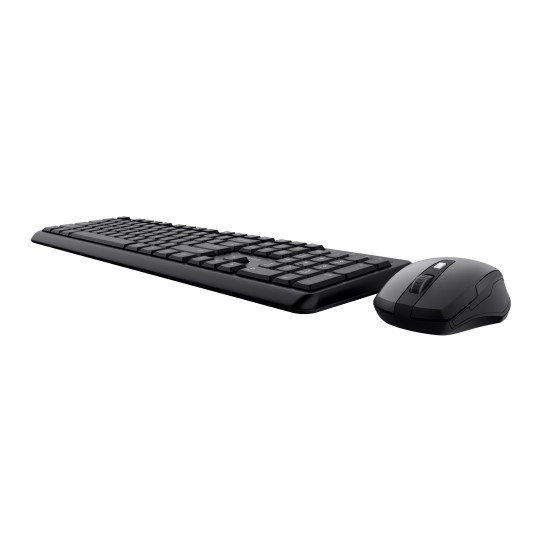 Trust TKM-350 keyboard Mouse included Universal RF Wireless Black Trust TKM-350 keyboard Mouse included Universal RF Wireless Black