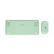 Trust Lyra keyboard Mouse included Office RF Wireless + Bluetooth QWERTY US English Green Trust Lyra keyboard Mouse included Office RF Wireless + Bluetooth QWERTY US English Green