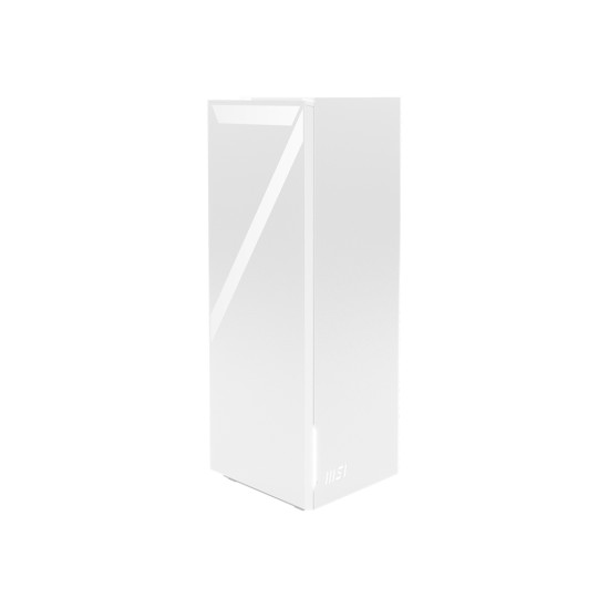 MSI Roamii BE Lite Mesh System 1-pack Dual-band (2.4 GHz / 5 GHz) Wi-Fi 7 (802.11be) White 3 Internal MSI Roamii BE Lite Mesh System 1-pack Dual-band (2.4 GHz / 5 GHz) Wi-Fi 7 (802.11be) White 3 Internal