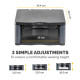 Fellowes Computer Monitor Stand with 3 Height Adjustments - Premium Monitor Riser Plus with Cable Management - Ergonomic Adjustable Monitor Stand for Computers - Max Weight 36KG/Max Size 21" - Graphite Fellowes Computer Monitor Stand with 3 Height Adjustments - Premium Monitor Riser Plus with Cable Management - Ergonomic Adjustable Monitor Stand for Computers - Max Weight 36KG/Max Size 21" - Graphite