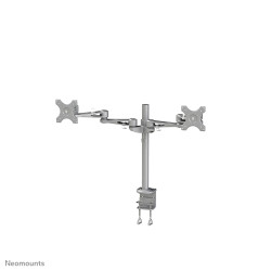 NEWSTAR FLAT SCREEN DESK MOUNT (CLAMP)  10-27" SILVER