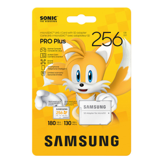 MEMORY MICRO SDXC PRO+ 256GB/W/A MB-MD256SA/LC1 SAMSUNG