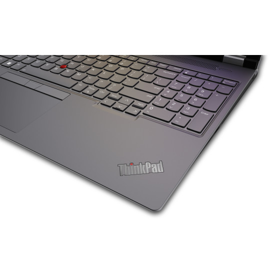 Lenovo ThinkPad P16 Gen 2 Intel® Core™ i7 i7-14700HX Mobile workstation 40.6 cm (16") WQXGA 32 GB DDR5-SDRAM 1 TB SSD NVIDIA RTX 2000 Ada Wi-Fi 6E (802.11ax) Windows 11 Pro Nordic Grey, Black