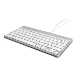 Ergonomic keyboard R-Go Compact Break, compact keyboard with break software, QWERTY (US), wired, white Ergonomic keyboard R-Go Compact Break, compact keyboard with break software, QWERTY (US), wired, white