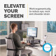 Fellowes Computer Monitor Stand with 3 Height Adjustments - Premium Monitor Riser Plus with Cable Management - Ergonomic Adjustable Monitor Stand for Computers - Max Weight 36KG/Max Size 21" - Graphite Fellowes Computer Monitor Stand with 3 Height Adjustments - Premium Monitor Riser Plus with Cable Management - Ergonomic Adjustable Monitor Stand for Computers - Max Weight 36KG/Max Size 21" - Graphite