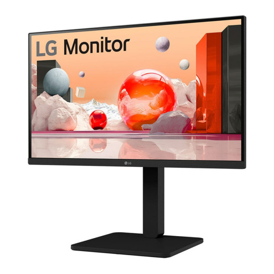 LCD Monitor|LG|24BA550-B|24"|Panel IPS|1920x1080|16:9|100 Hz|Matte|5 ms|Speakers|Swivel|Pivot|Height adjustable|Tilt|Colour Black|24BA550-B LCD Monitor|LG|24BA550-B|24"|Panel IPS|1920x1080|16:9|100 Hz|Matte|5 ms|Speakers|Swivel|Pivot|Height adjustable|Tilt|Colour Black|24BA550-B