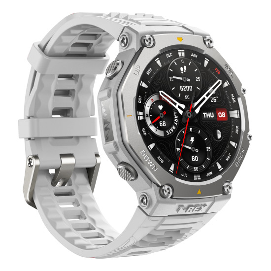 Amazfit T-Rex 3 3.81 cm (1.5") AMOLED Digital 480 x 480 pixels Touchscreen Stainless steel GPS (satellite) Amazfit T-Rex 3 3.81 cm (1.5") AMOLED Digital 480 x 480 pixels Touchscreen Stainless steel GPS (satellite)