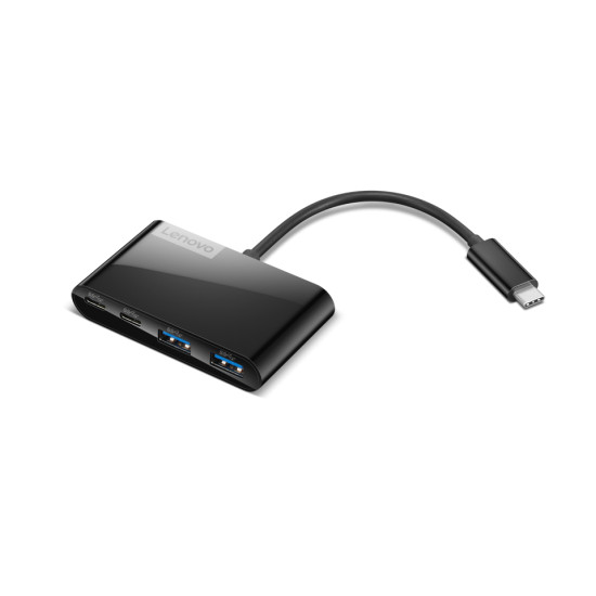 Lenovo GX91L84354 interface hub USB 3.2 Gen 1 (3.1 Gen 1) Type-C 625 Mbit/s Black