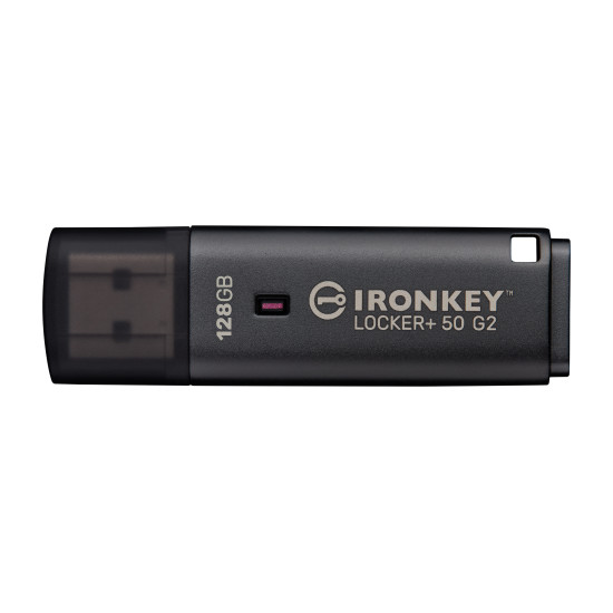128GB IronKey Locker Plus 50 G2, FIPS 197, AES-256