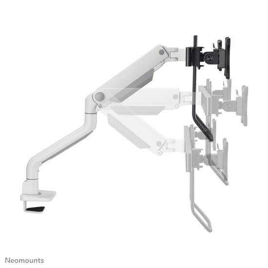 Neomounts DS75S-950WH2 Monitor arm 17-32" - gas spring - Topfix - 180°-stop Neomounts DS75S-950WH2 Monitor arm 17-32" - gas spring - Topfix - 180°-stop