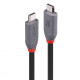 Lindy 1.5m USB 4 240W Type C Cable, Anthra Line Lindy 1.5m USB 4 240W Type C Cable, Anthra Line
