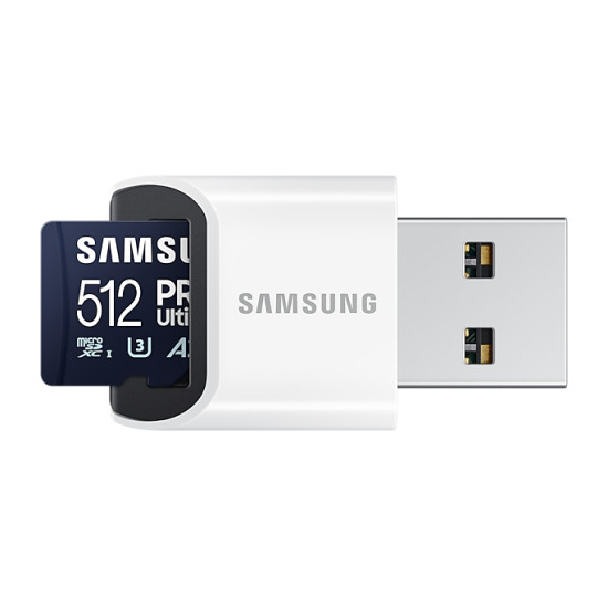 MEMORY MICRO SDXC 512GB/W/READER MB-MY512SB/WW SAMSUNG MEMORY MICRO SDXC 512GB/W/READER MB-MY512SB/WW SAMSUNG