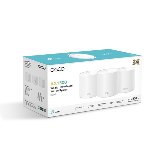 TP-Link AX1500 Whole Home Mesh Wi-Fi 6 System TP-Link AX1500 Whole Home Mesh Wi-Fi 6 System